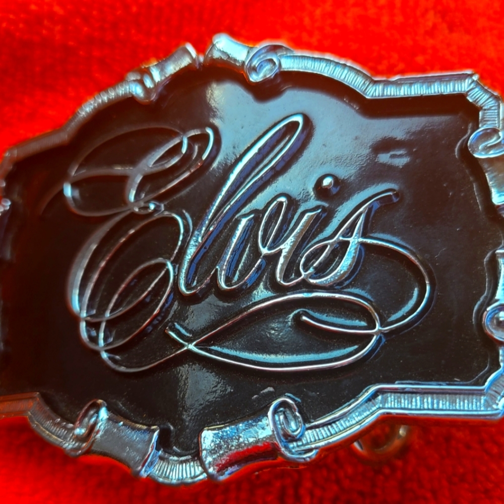 Elvis collectible belt buckle